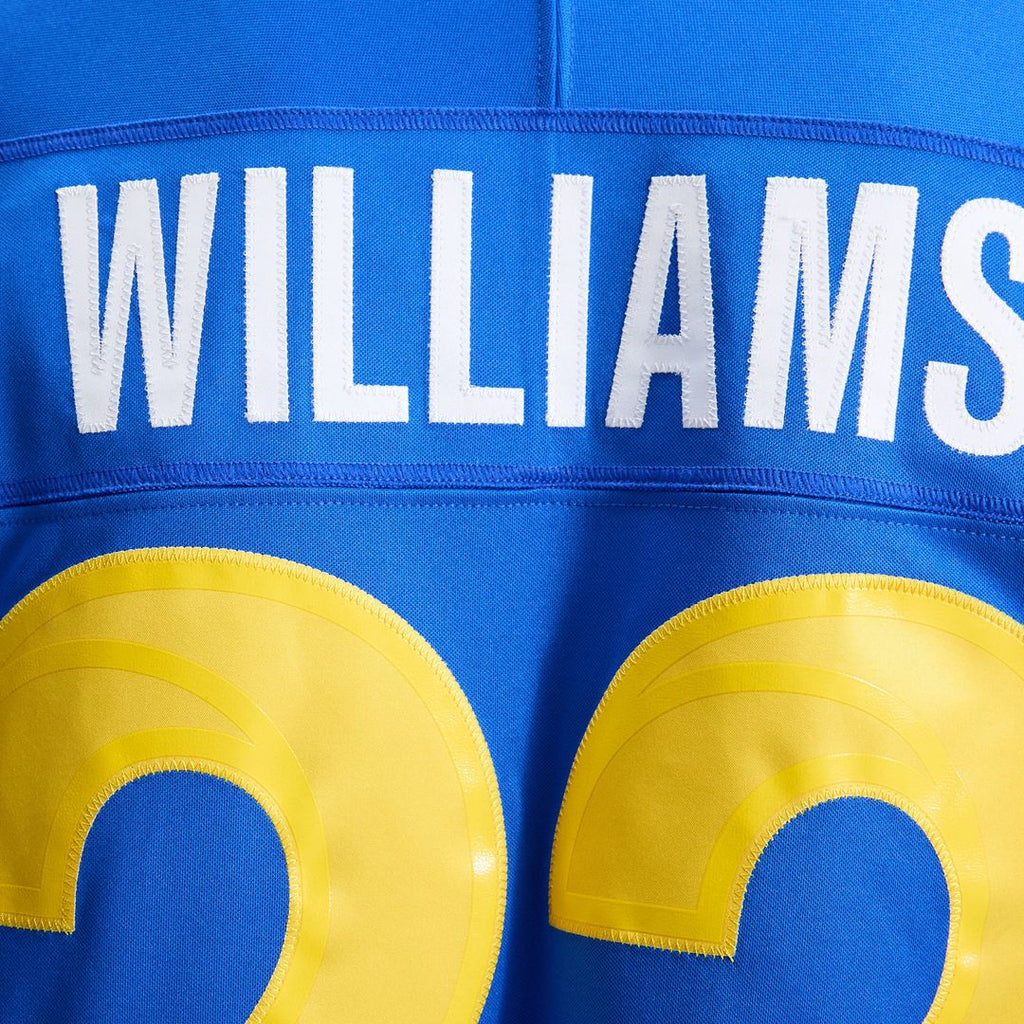 Kyren Williams Los Angeles Rams Vapor F.U.S.E. Stitched Limited Jersey - Royal Blue