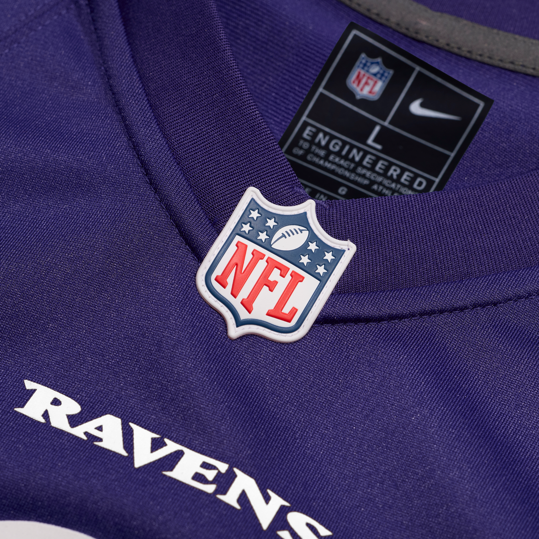 Carson Vinson Baltimore Ravens Game Jersey - Purple