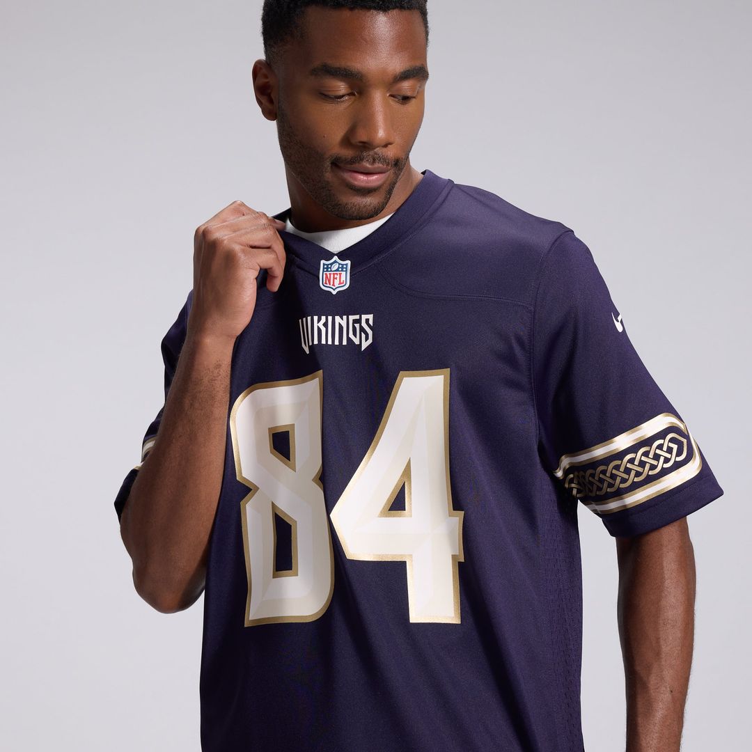 Randy Moss Minnesota Vikings 2026 Rivalries Collection Game Jersey - Purple