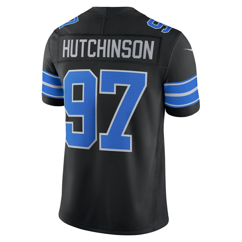 Aidan Hutchinson Detroit Lions Vapor F.U.S.E. Stitched Limited Jersey - Blue