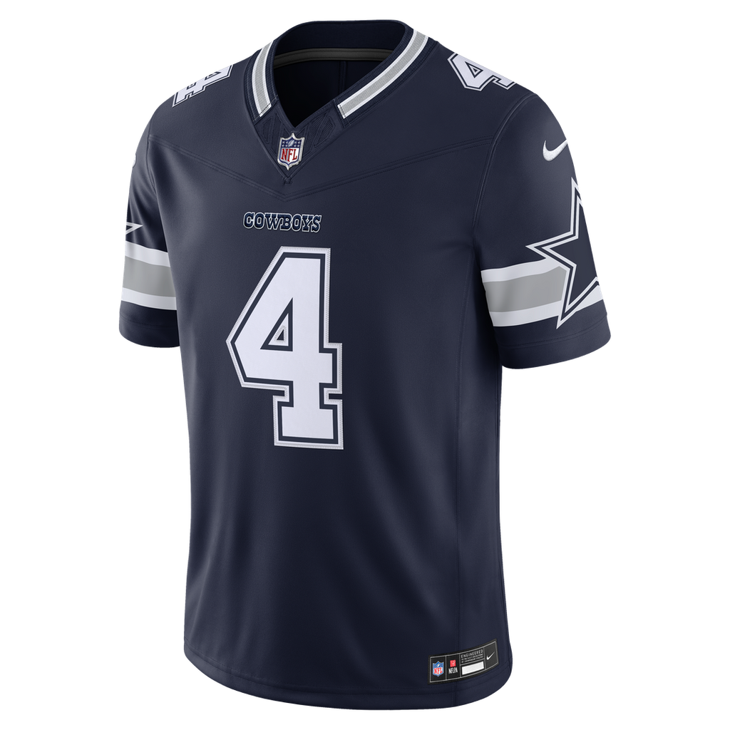 Dak Prescott Dallas Cowboys Vapor F.U.S.E. Stitched Limited Jersey - Navy