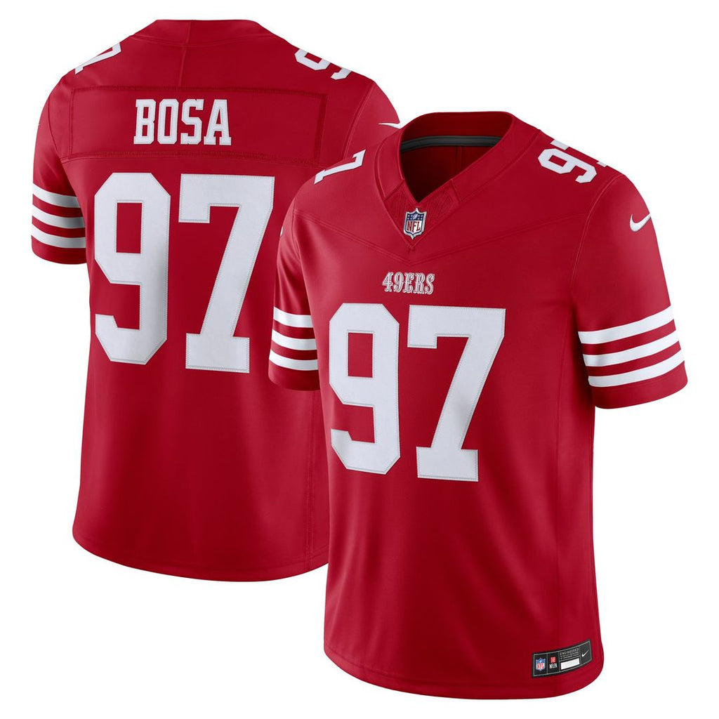 Nick Bosa San Francisco 49ers Vapor F.U.S.E. Stitched Limited Jersey - Scarlet
