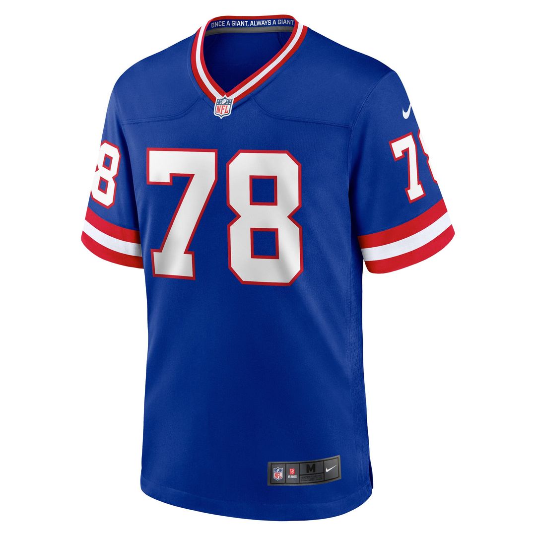 Andrew Thomas New York Giants Alternate Game Jersey - Royal Blue