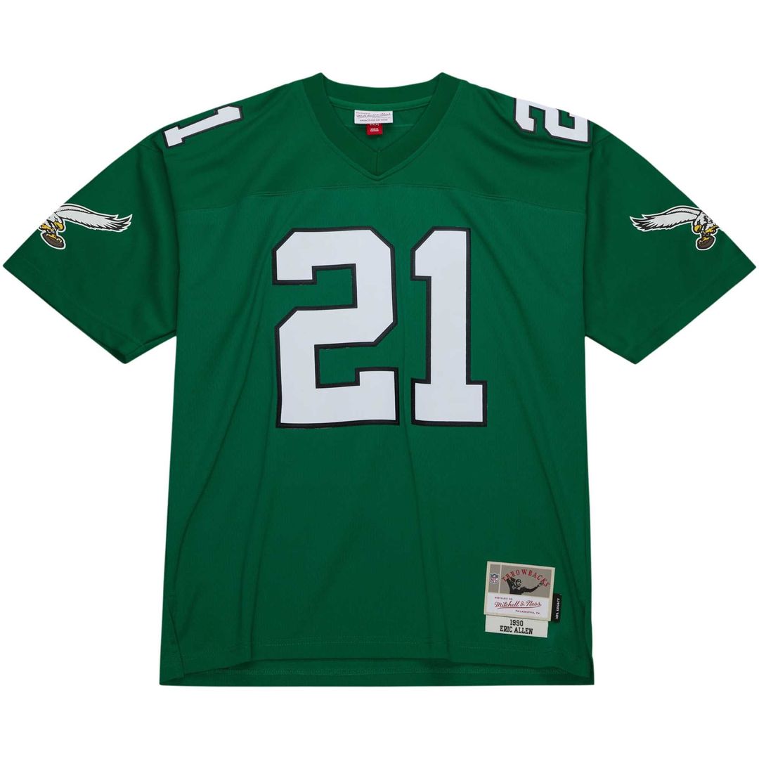 Eric Allen Philadelphia Eagles Legacy Replica Jersey - Kelly Green