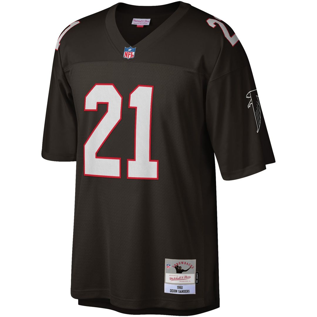 Deion Sanders Atlanta Falcons Legacy Replica Jersey - White