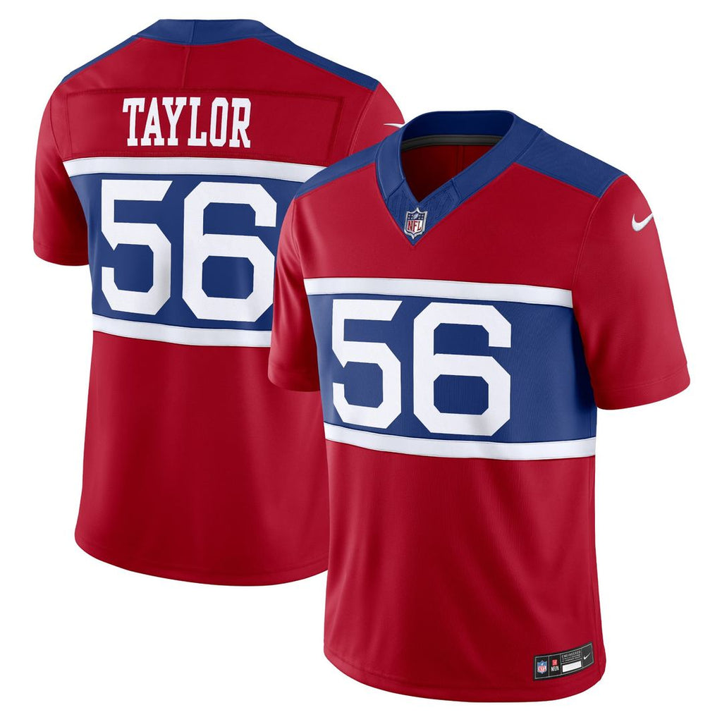 Lawrence Taylor New York Giants Alternate Vapor F.U.S.E. Limited Jersey - Century Red