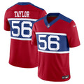 Lawrence Taylor New York Giants Alternate Vapor F.U.S.E. Limited Jersey - Century Red