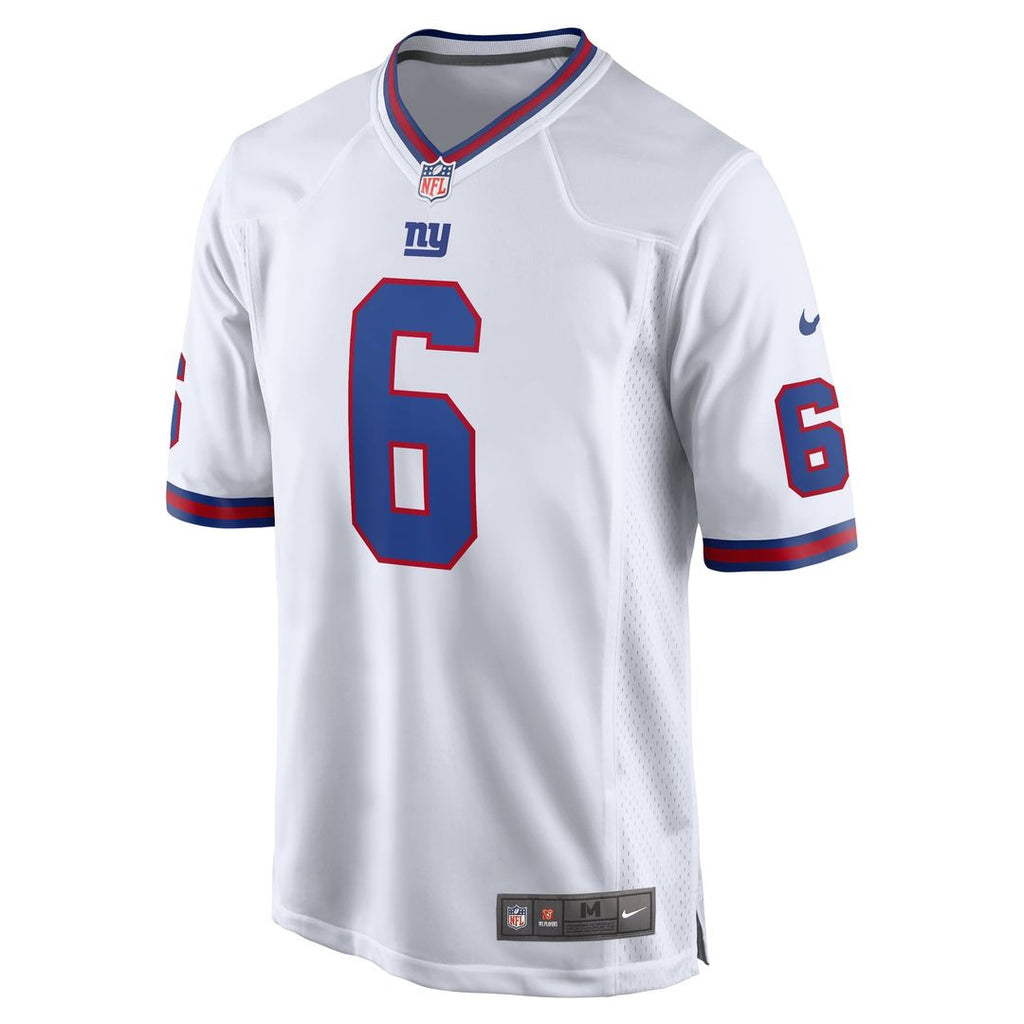 Jaxson Dart New York Giants Alternate Vintage White Game Jersey - White