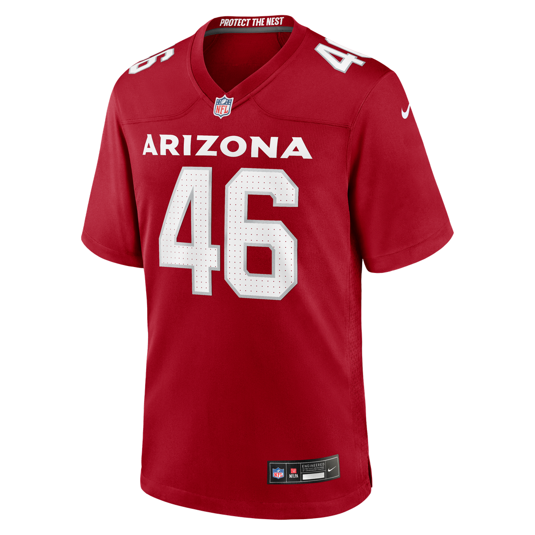 Aaron Brewer Arizona Cardinals Game Jersey - Cardinal