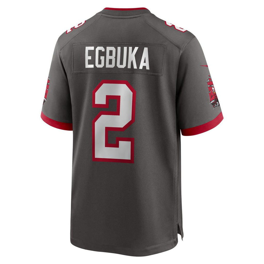 Emeka Egbuka Tampa Bay Buccaneers Game Jersey - Red