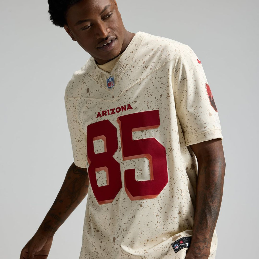 Trey McBride Arizona Cardinals Rivalries Collection Stitched Limited Jersey - Natural
