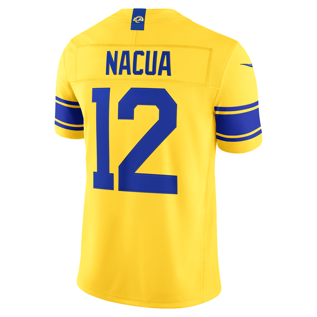 Puka Nacua Los Angeles Rams Vapor F.U.S.E. Stitched Limited Jersey - Royal Blue