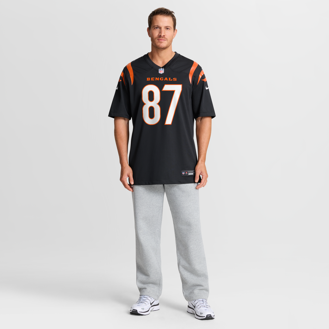 Tanner Hudson Cincinnati Bengals Home Game Jersey - Black