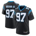 Bobby Brown III Carolina Panthers Game Jersey - Black