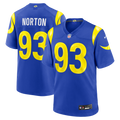 Bill Norton Los Angeles Rams Game Jersey - Royal Blue