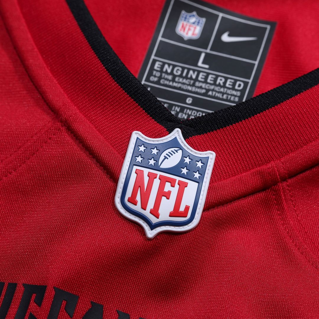 Rashad Wisdom Tampa Bay Buccaneers Game Jersey - Red