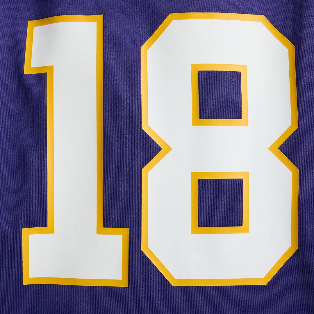 Justin Jefferson Minnesota Vikings Classic Game Jersey - Purple