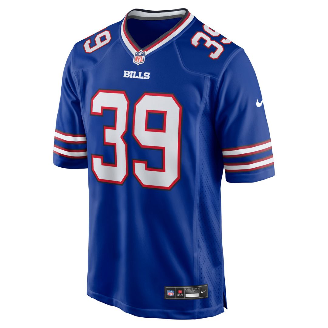 Tommy Doman Jr Buffalo Bills Game Jersey - Royal Blue