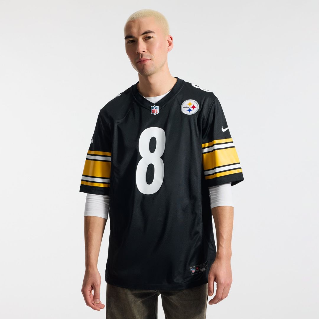 Aaron Rodgers Pittsburgh Steelers Alternate 1933 Throwback Game Jersey - Gold