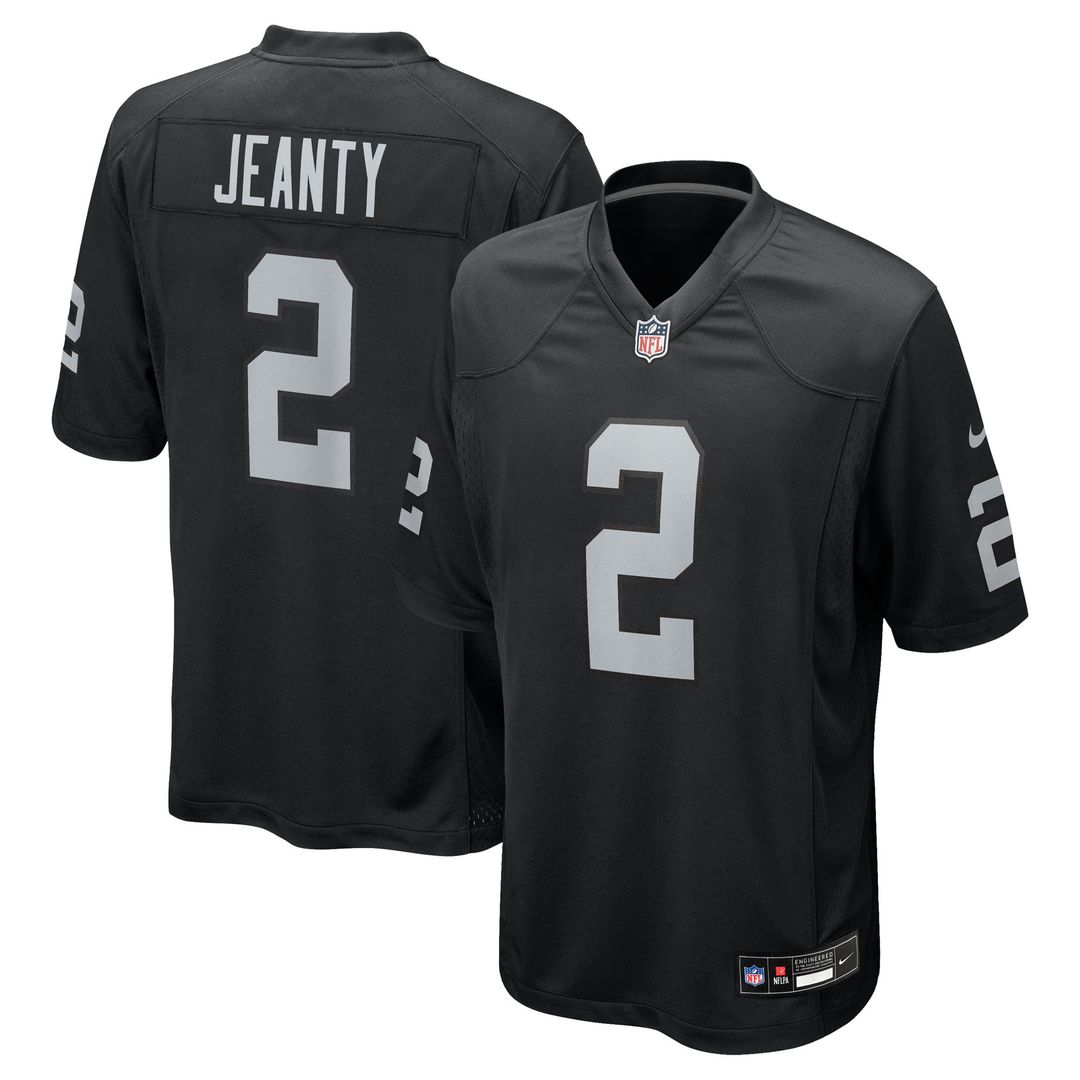 Ashton Jeanty Las Vegas Raiders Game Jersey - White