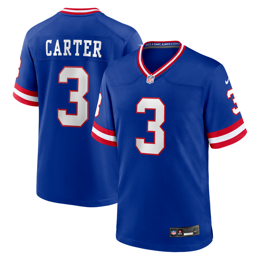 Abdul Carter New York Giants Alternate 2 Game Jersey - Royal Blue