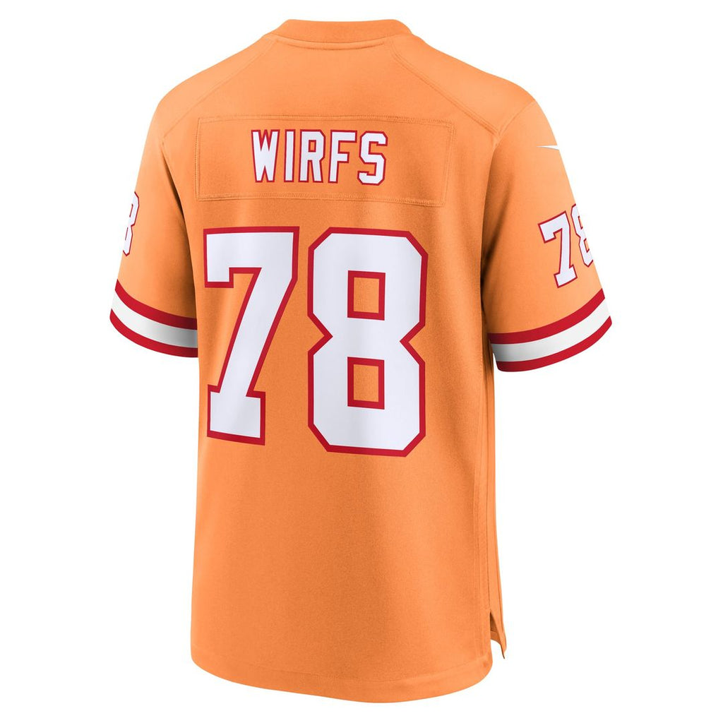 Tristan Wirfs Tampa Bay Buccaneers Alternate Game Jersey - Orange