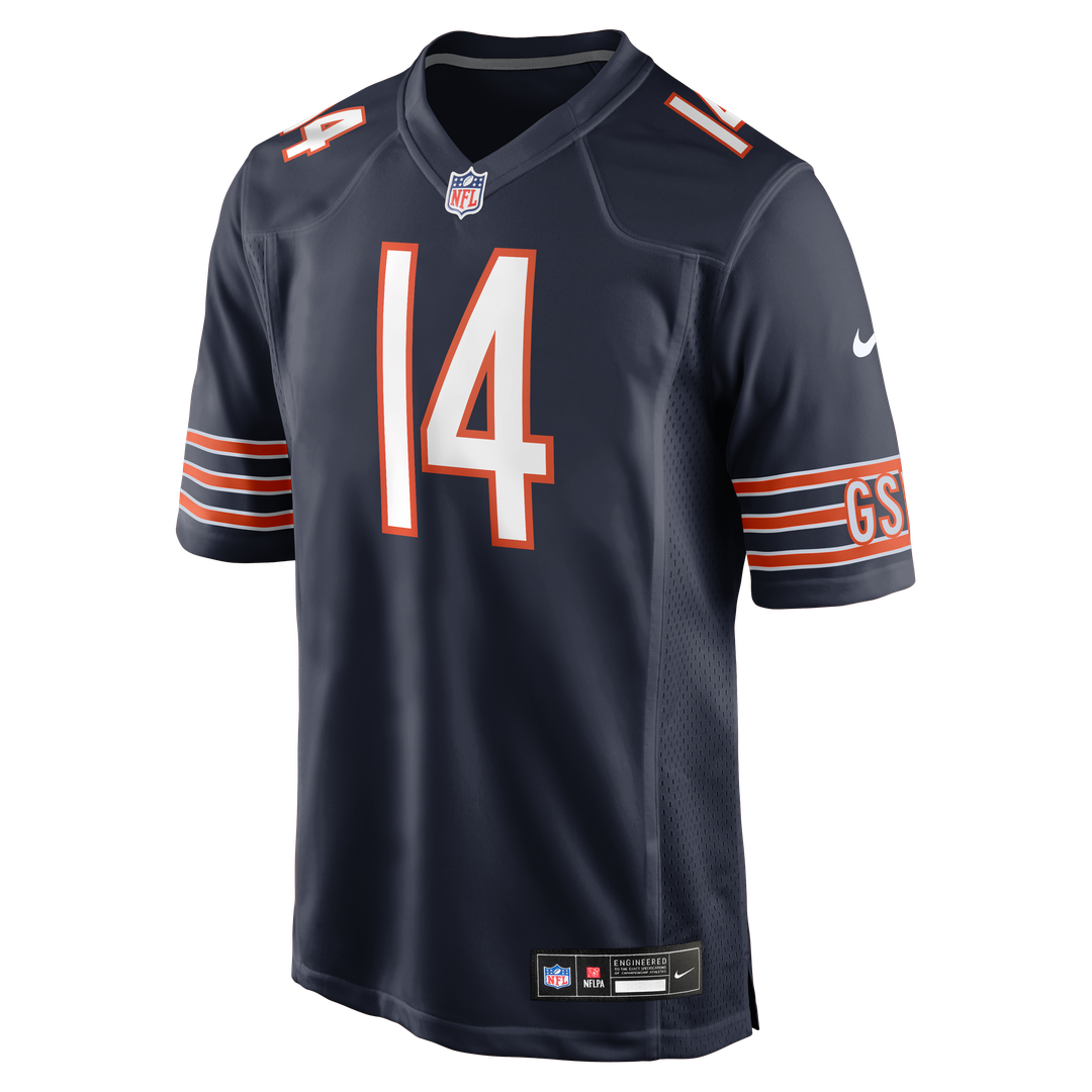 Kalif Raymond Chicago Bears Game Jersey - Navy