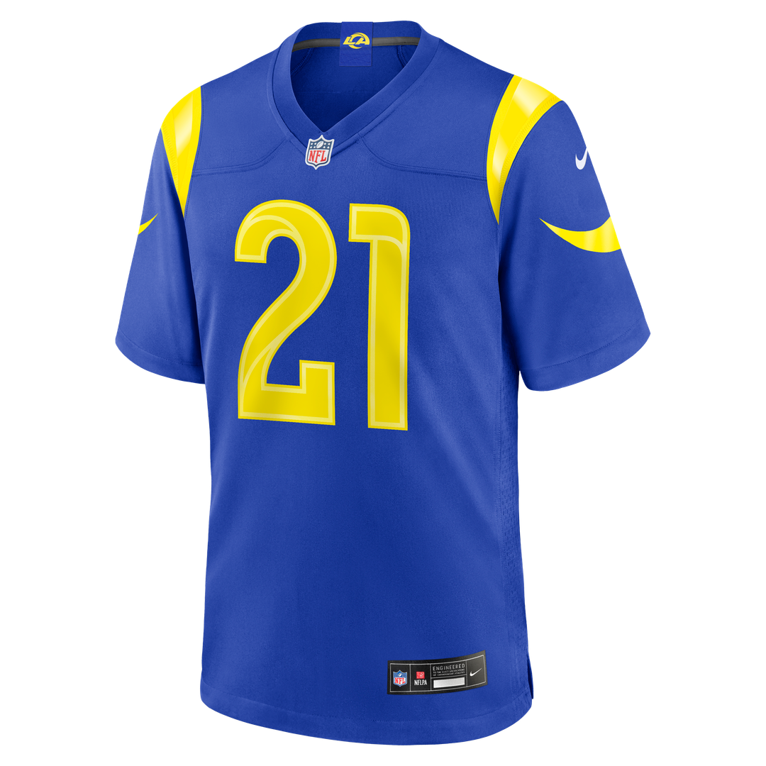 Cam Lampkin Los Angeles Rams Game Jersey - Royal Blue