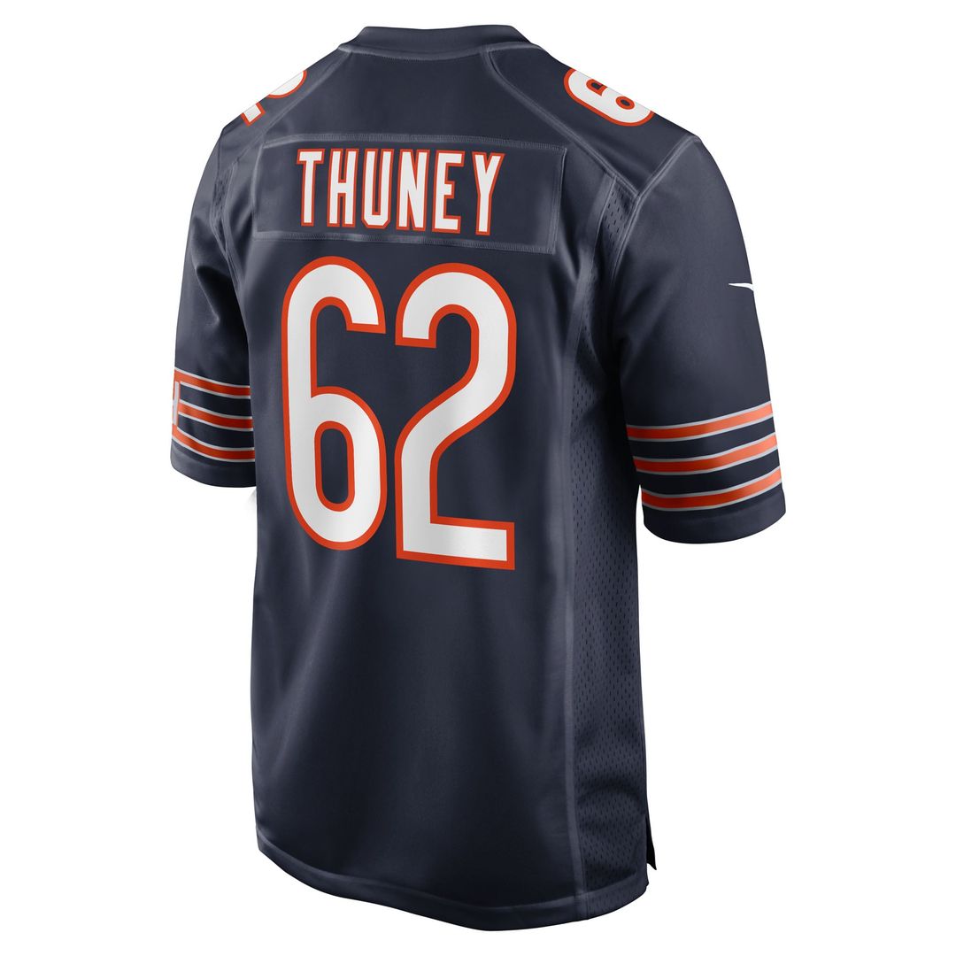 Joe Thuney Chicago Bears Game Jersey - Navy