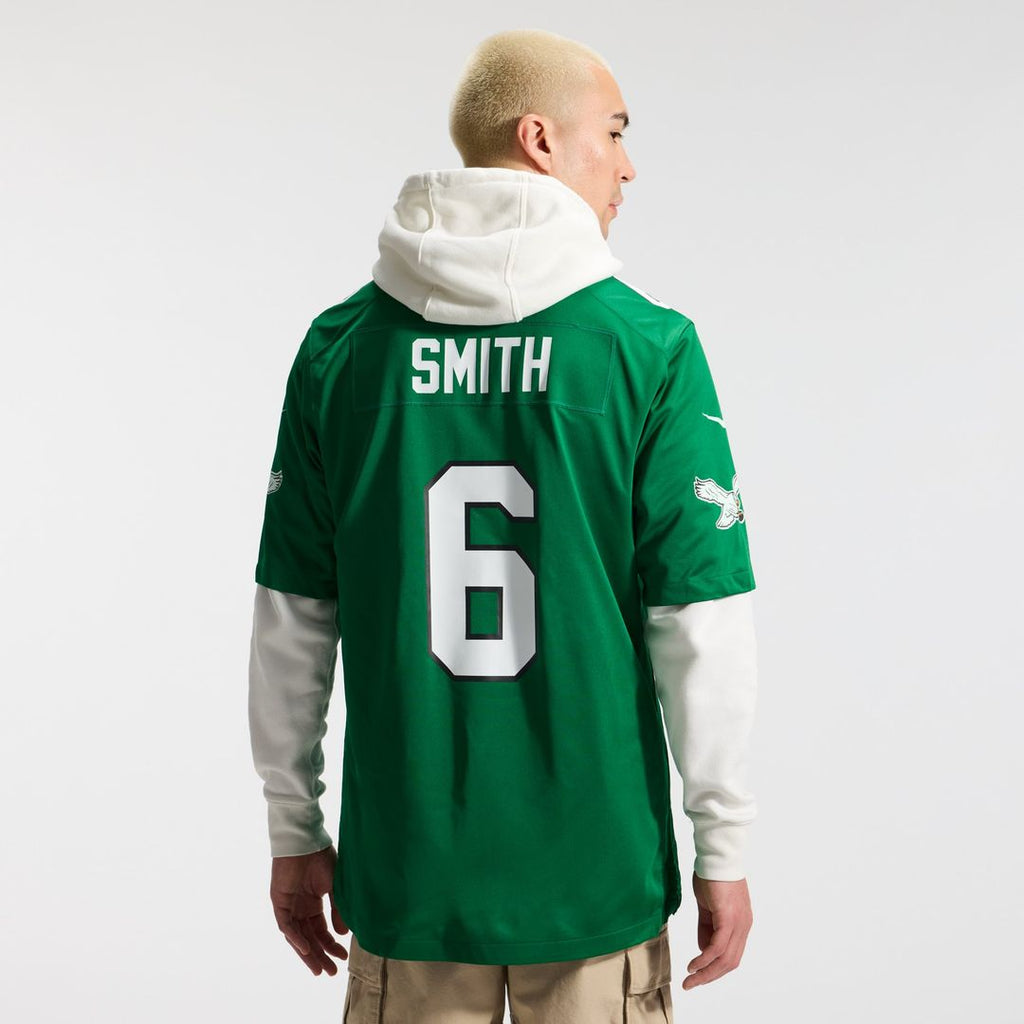DeVonta Smith Philadelphia Eagles Alternate Game Jersey - Kelly Green