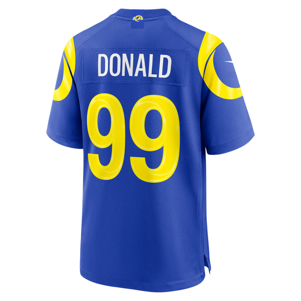 Aaron Donald Los Angeles Rams Game Jersey - Royal Blue