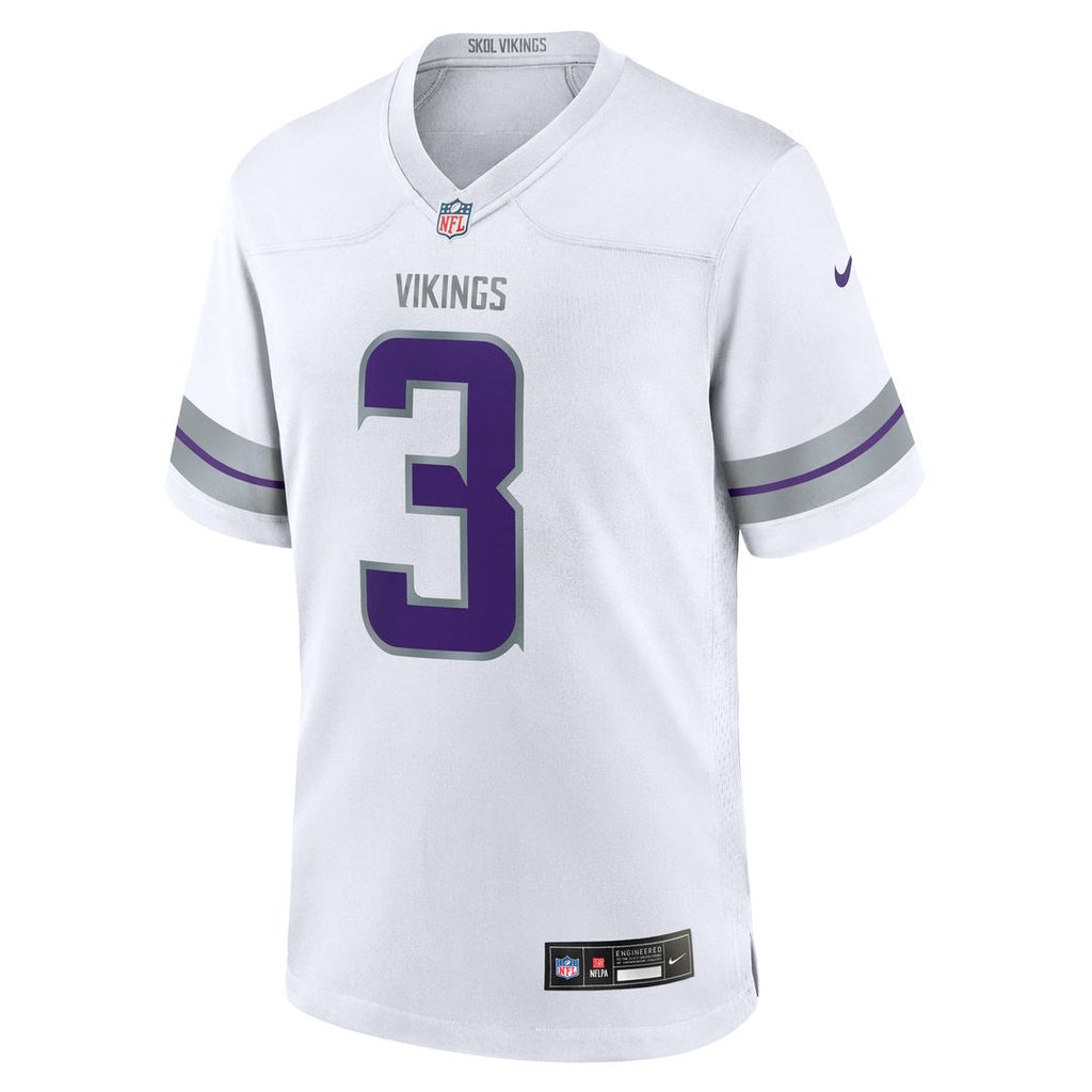 Jordan Addison Minnesota Vikings Alternate Game Jersey - White
