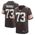 Joe Thomas Cleveland Browns Game Jersey - Brown