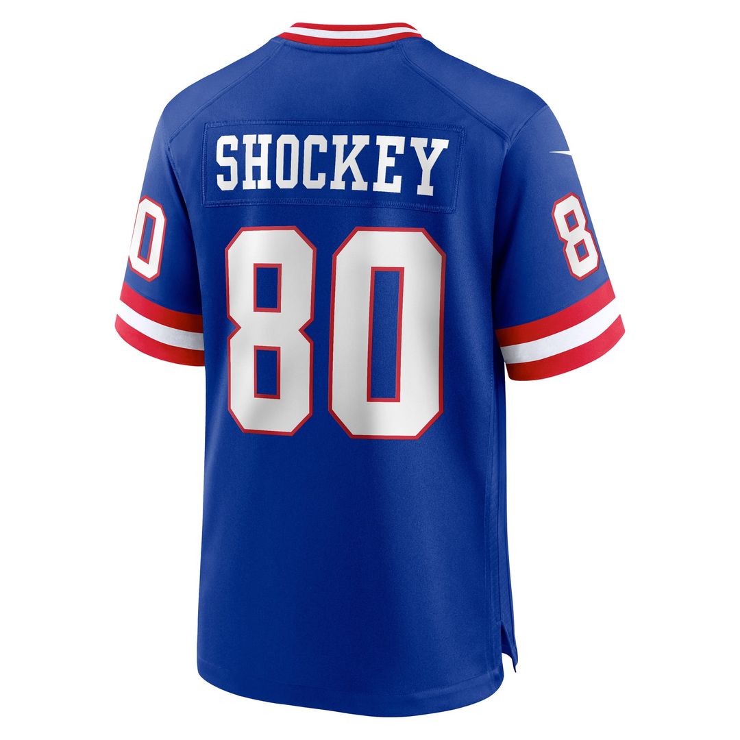 Jeremy Shockey New York Giants Alternate Game Jersey - Royal Blue