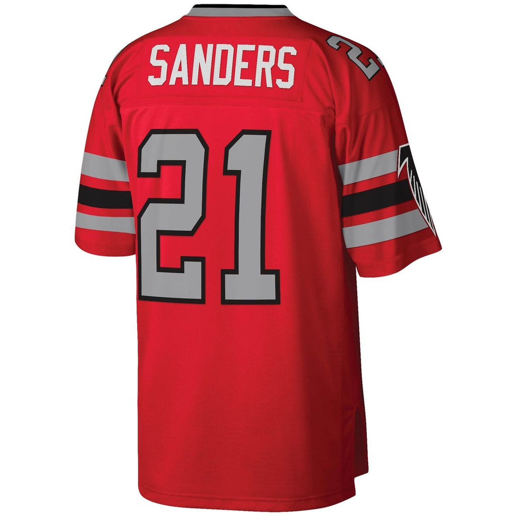 Deion Sanders Atlanta Falcons Legacy Replica Jersey - Red
