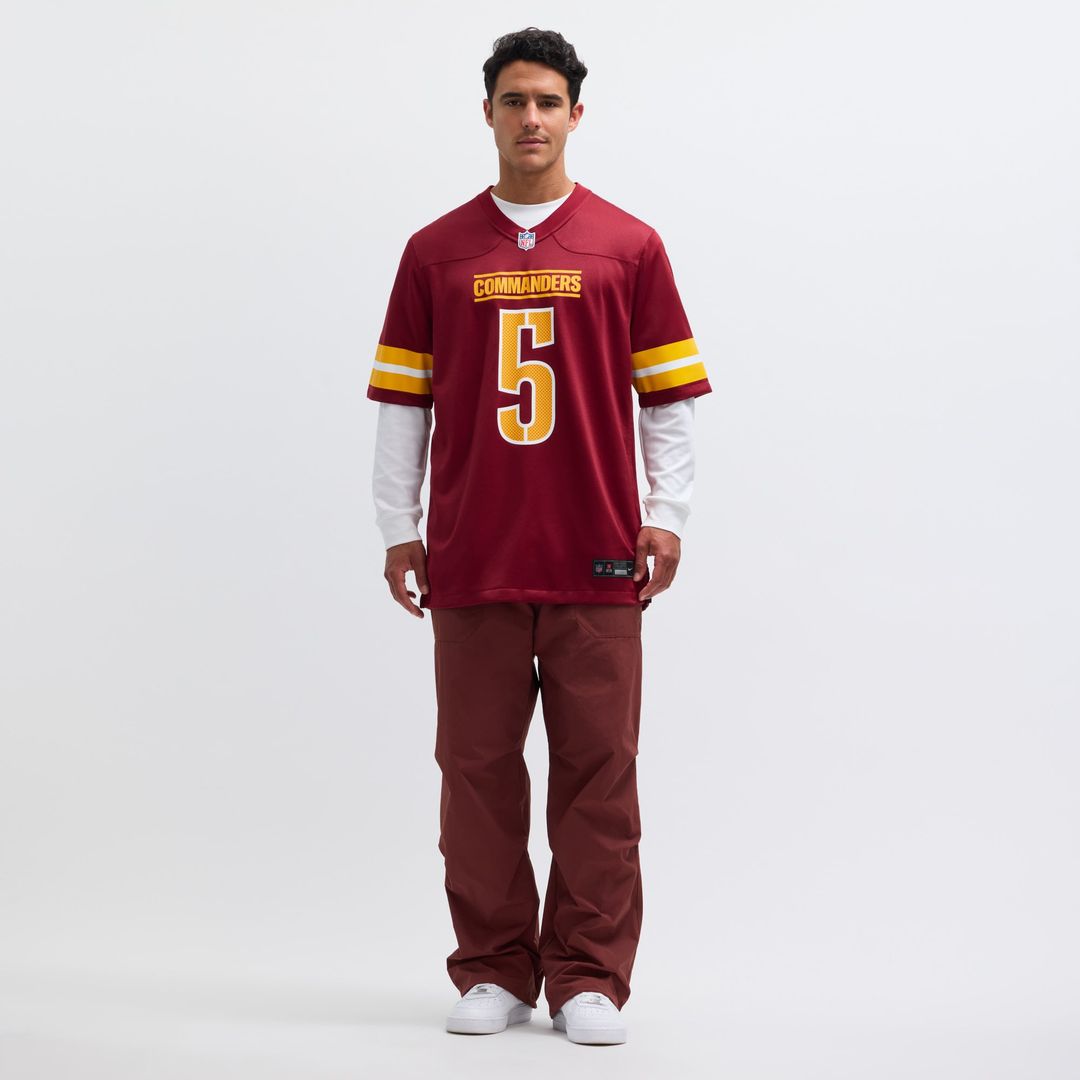 Jayden Daniels Washington Commanders Alternate Game Jersey - Black