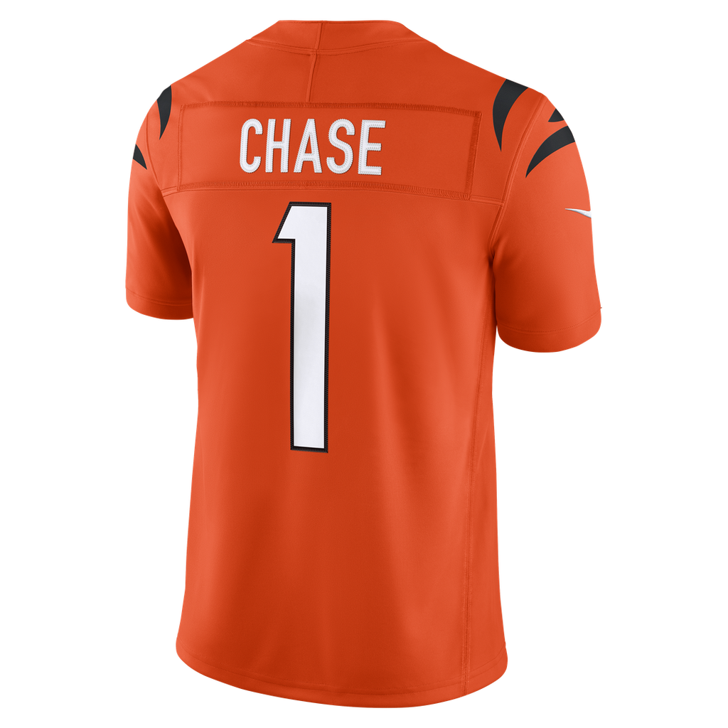 Ja'Marr Chase Cincinnati Bengals Vapor F.U.S.E. Stitched Limited Jersey - White
