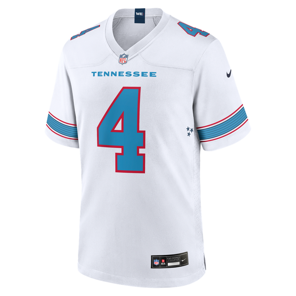 Wan'Dale Robinson Tennessee Titans Game Jersey - Light Blue
