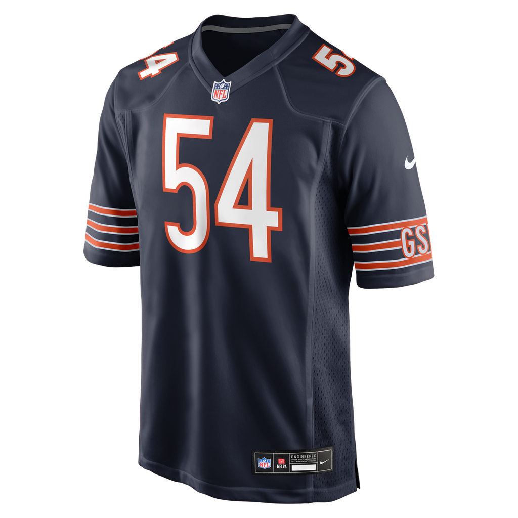 Brian Urlacher Chicago Bears Game Jersey - White