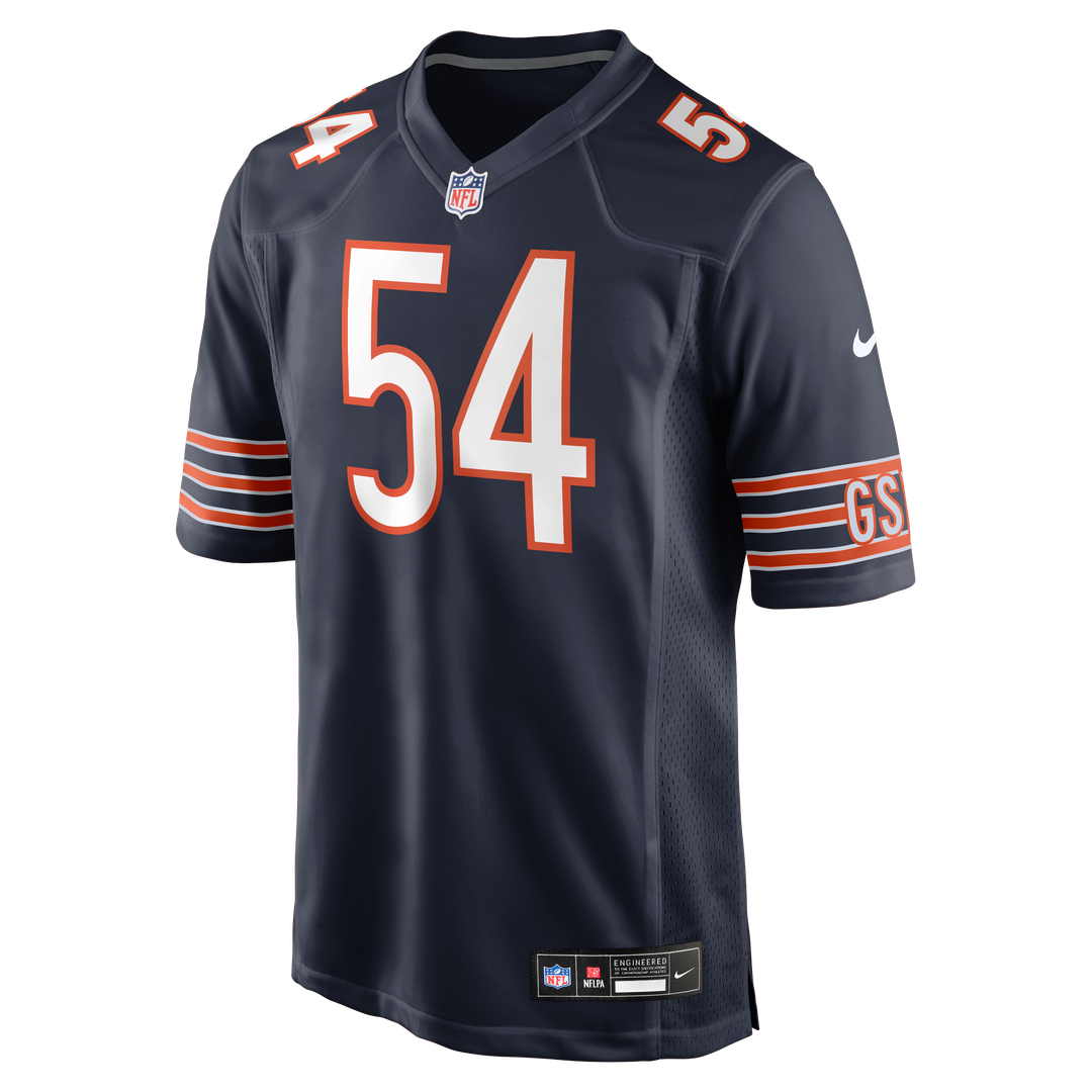 Brian Urlacher Chicago Bears Game Jersey - White