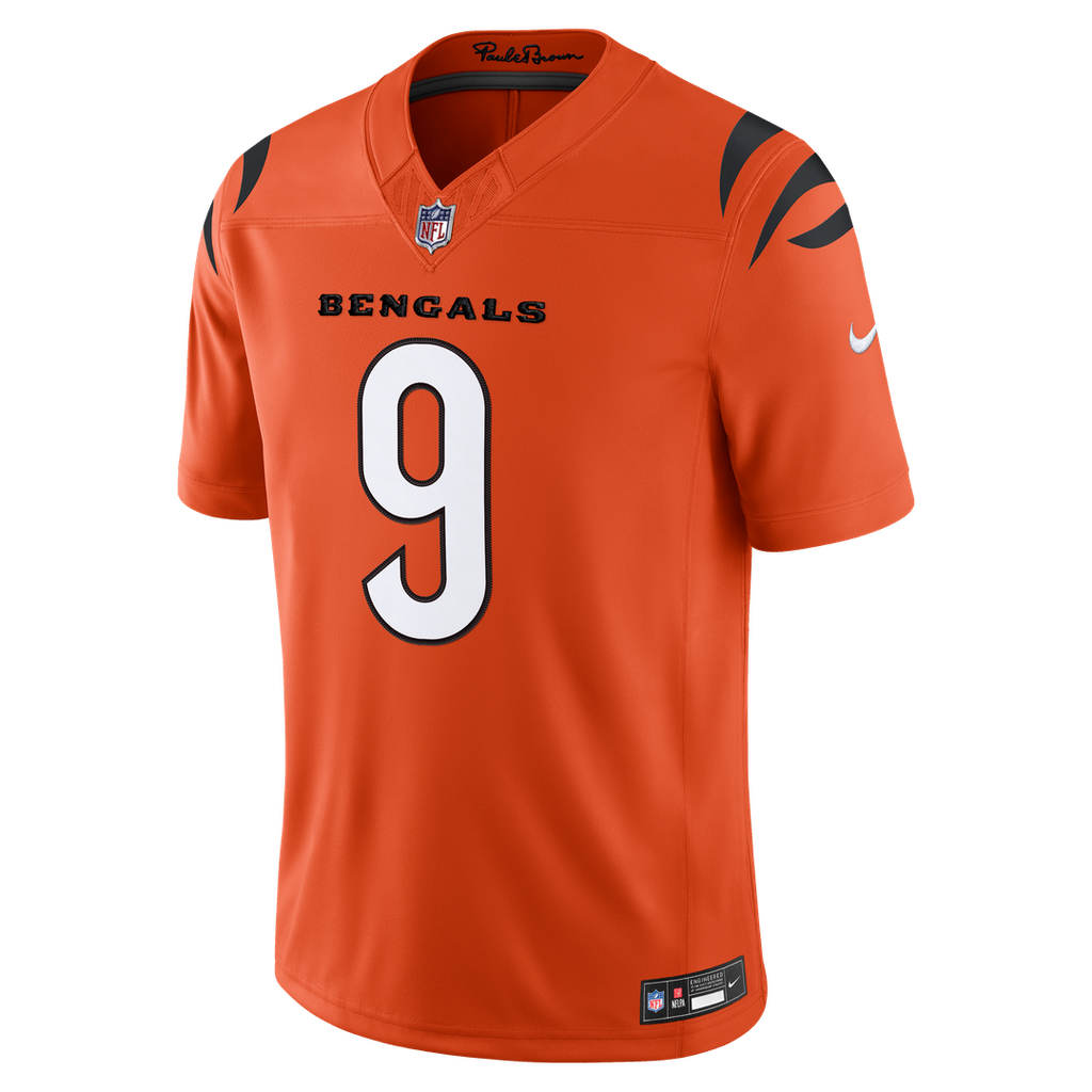 Joe Burrow Cincinnati Bengals Vapor F.U.S.E. Stitched Limited Jersey - White