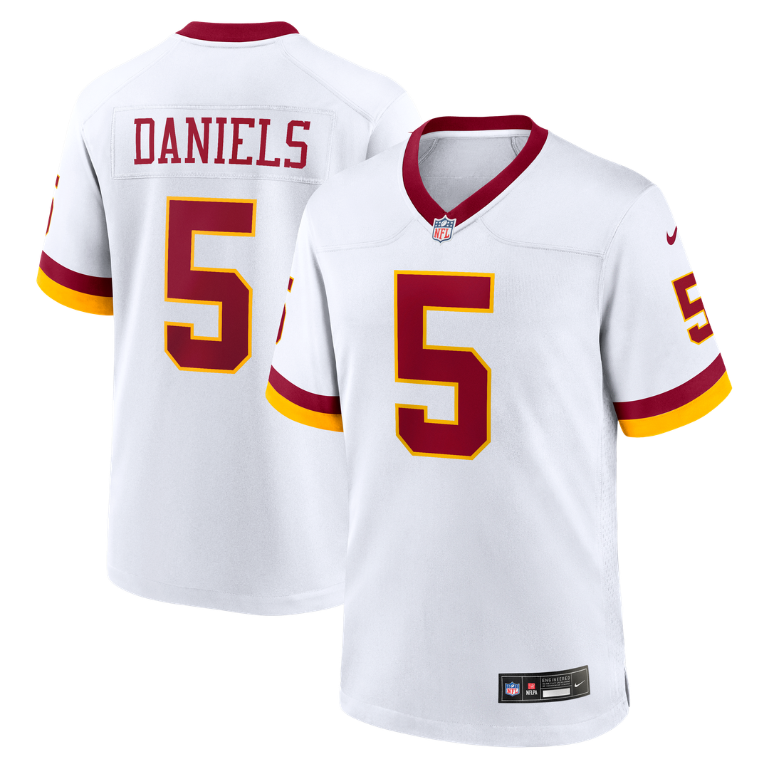 Hail Raiser Jayden Daniels Washington Commanders Alternate Game Jersey - Black