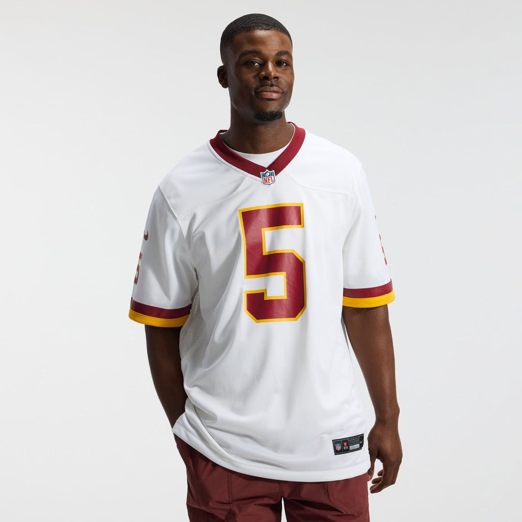 Hail Raiser Jayden Daniels Washington Commanders Alternate Game Jersey - Black