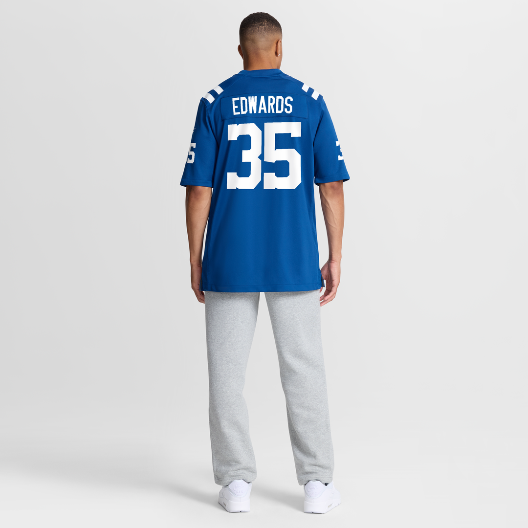 Johnathan Edwards Indianapolis Colts Game Jersey - Royal Blue