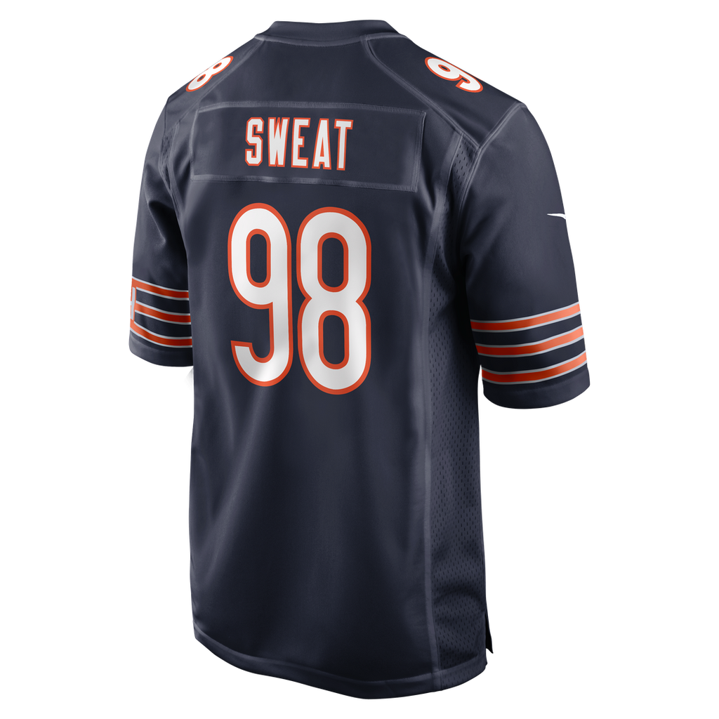 Montez Sweat Chicago Bears Game Jersey - Navy