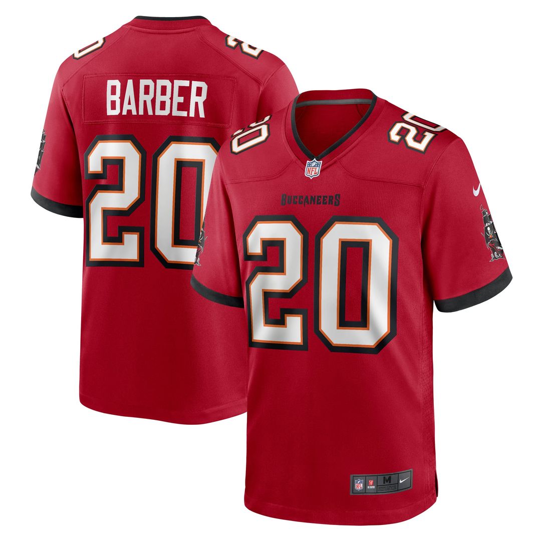 Ronde Barber Tampa Bay Buccaneers Game Jersey - Red