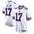 Josh Allen Buffalo Bills White Game Jersey - White