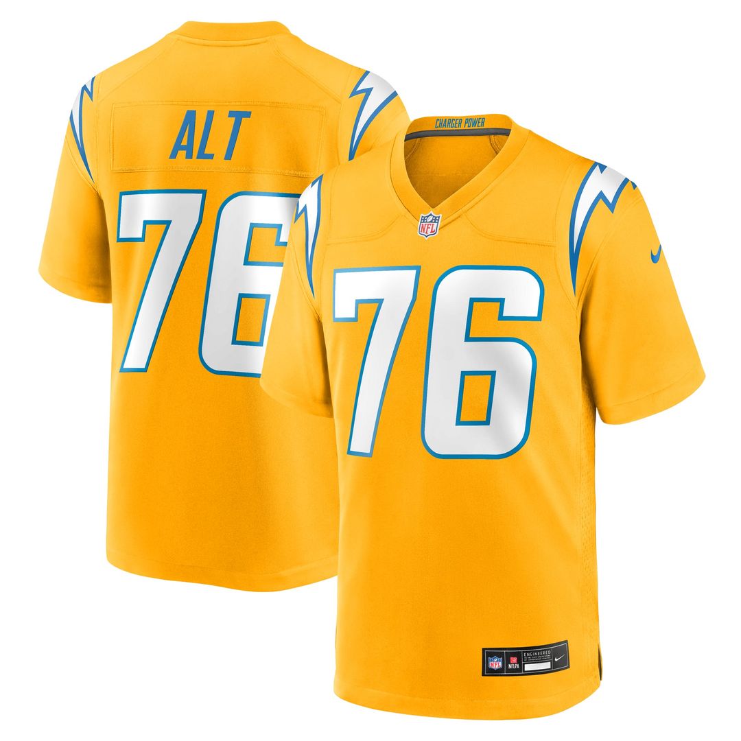 Joe Alt Los Angeles Chargers Alternate Super Chargers Game Jersey - Navy