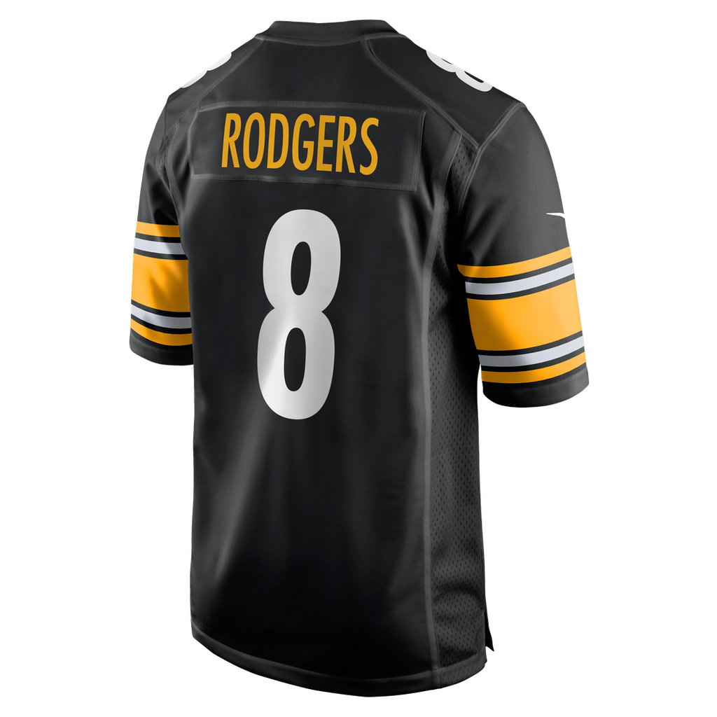 Aaron Rodgers Pittsburgh Steelers Game Jersey - White