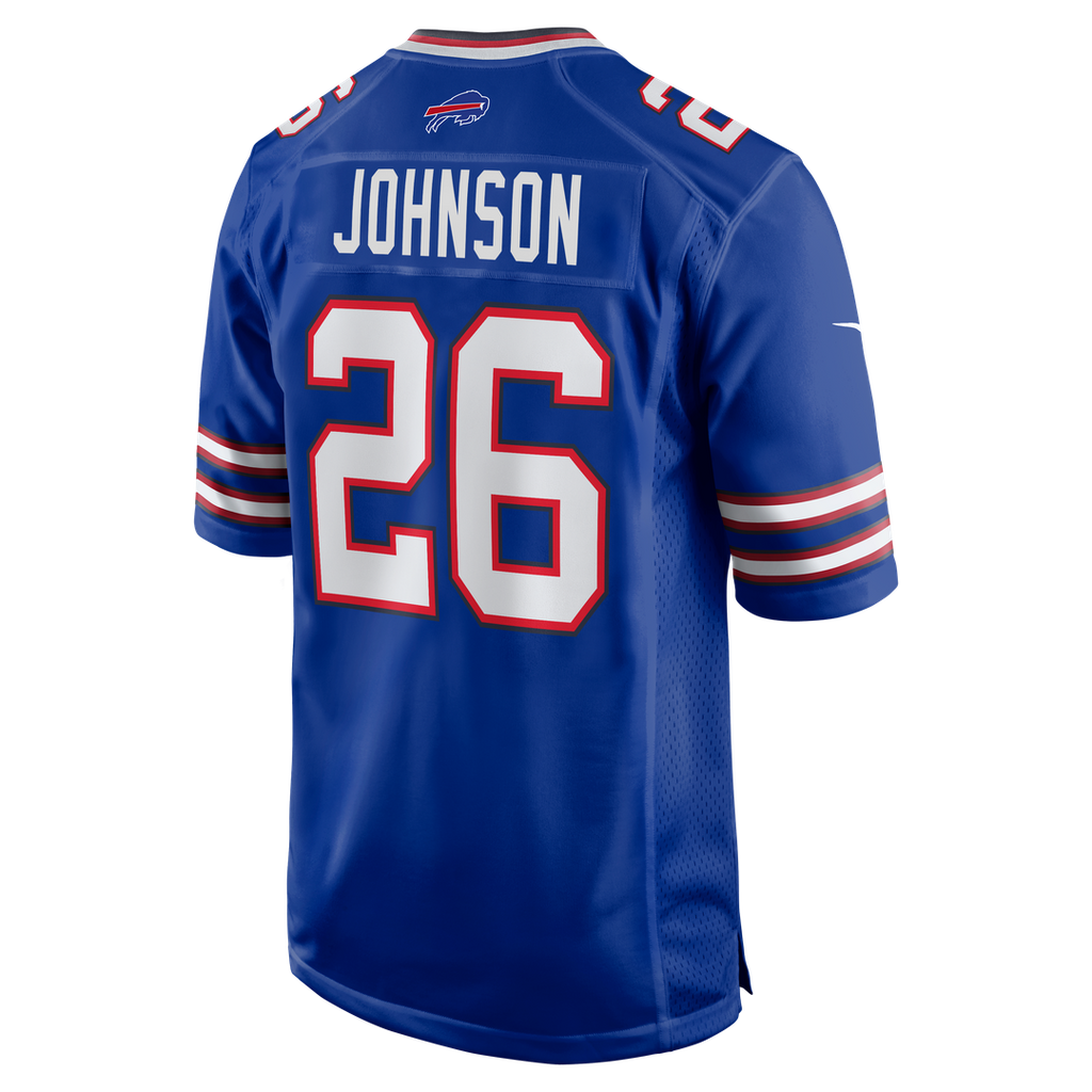Ty Johnson Buffalo Bills Game Jersey - Royal Blue